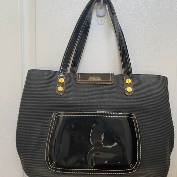 Eric Javits squishee shoulder bag black - Picture 1 of 12